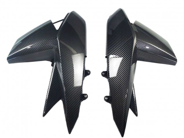 2010-2013 Kawasaki Z1000 Motorcycle Fairings - Black Carbon Fiber UK