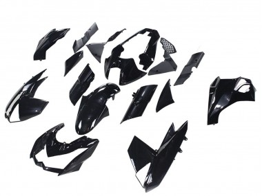Best 2010-2013 Kawasaki Z1000 Motorcycle Fairings - Glossy Black UK
