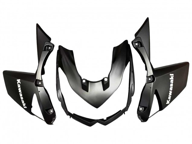 2010-2013 Kawasaki Z1000 Motorcycle Fairings - Orange Glossy Black UK