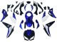 2014-2019 Kawasaki Z1000 Motorcycle Fairings - White Blue Black UK