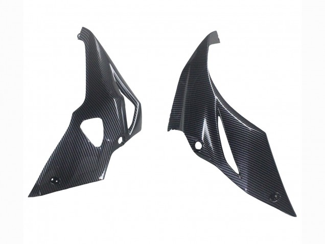 2014-2019 Kawasaki Z1000 Motorcycle Fairings - Black Carbon Fiber UK