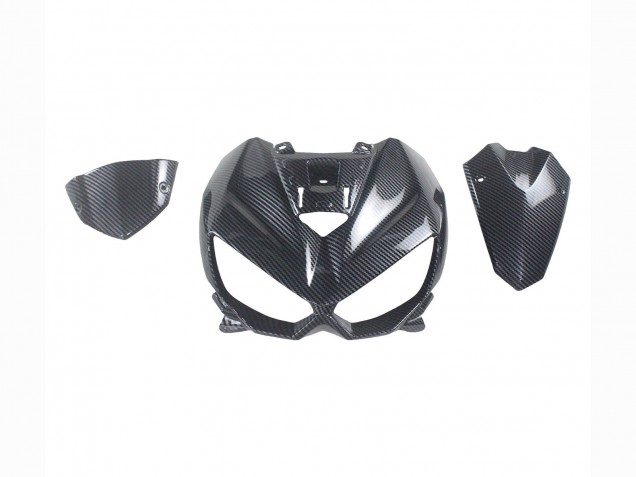 2014-2019 Kawasaki Z1000 Motorcycle Fairings - Black Carbon Fiber UK