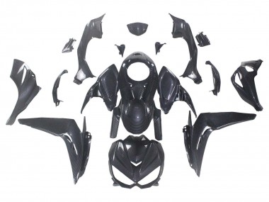 Best 2014-2019 Kawasaki Z1000 Motorcycle Fairings - Black Carbon Fiber UK