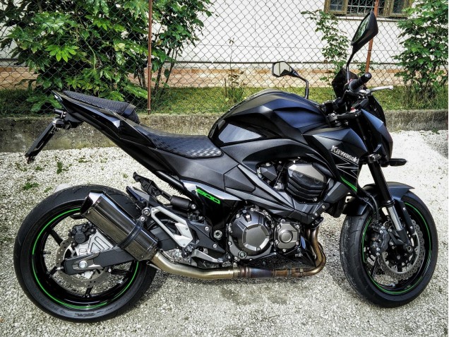 2014-2019 Kawasaki Z1000 Motorcycle Fairings - Black Green UK