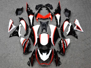 Best 2014-2019 Kawasaki Z1000 Motorcycle Fairings - Glossy Black White Red UK