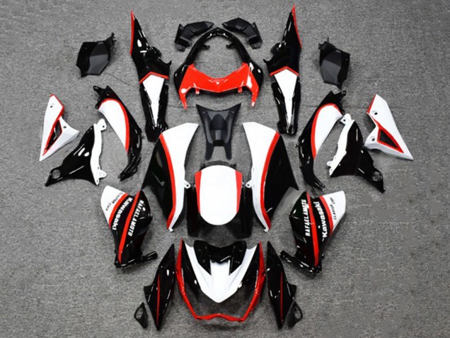 2014-2019 Kawasaki Z1000 Motorcycle Fairings - Glossy Black White Red UK