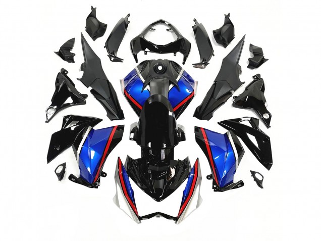 2014-2019 Kawasaki Z1000 Motorcycle Fairings - Glossy Black Matte Black Blue Red White UK