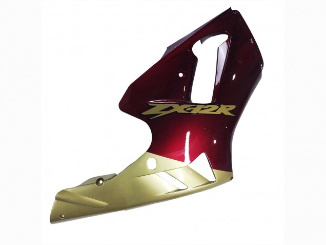 2000-2001 Kawasaki ZX12R Motorcycle Fairings - Red Gold UK