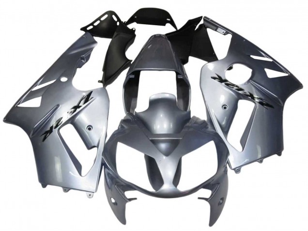 2002-2006 Kawasaki ZX12R Motorcycle Fairings - Silver UK