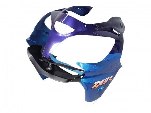 2000-2001 Kawasaki ZX9R Motorcycle Fairings - Blue Black UK