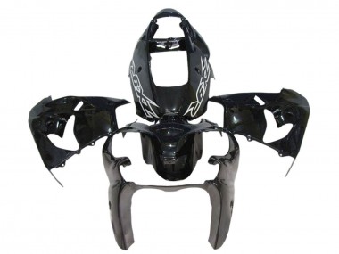 Best 2000-2001 Kawasaki ZX9R Motorcycle Fairings - Glossy Black UK