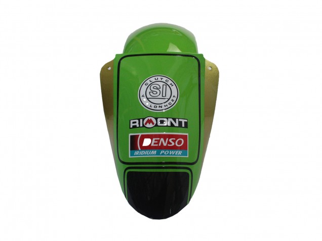 2000-2001 Kawasaki ZX9R Motorcycle Fairings - Green Black Playboy DENSO UK