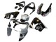 2002-2003 Kawasaki ZX9R Motorcycle Fairings - Silver Glossy Black Monster Elf UK
