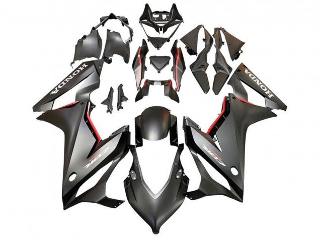 2019-2020 Honda CBR650R Motorcycle Fairings - Matte Black Red UK