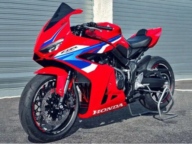2024-2025 Honda CBR650R Motorcycle Fairings - Red White Blue UK