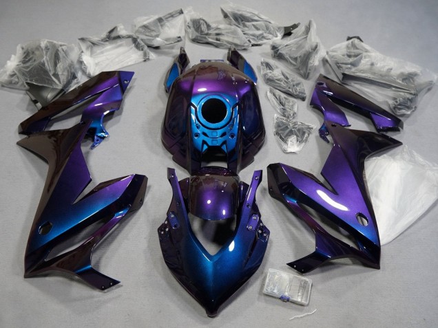 2021-2023 Honda CBR650R Motorcycle Fairings - Chameleon Blue Purple UK