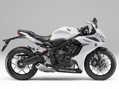 Best 2021-2023 Honda CBR650R Motorcycle Fairings - Matte White UK