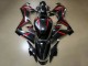 2021-2023 Honda CBR650R Motorcycle Fairings - Glossy Black Red Stripe UK