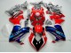 2021-2023 Honda CBR650R Motorcycle Fairings - Red Blue HRC UK