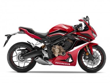 Best 2021-2023 Honda CBR650R Motorcycle Fairings - Red White Black UK