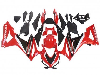 Best 2021-2023 Honda CBR650R Motorcycle Fairings - Red White Black UK