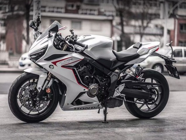 2021-2023 Honda CBR650R Motorcycle Fairings - White Red Black UK