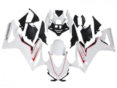 Best 2021-2023 Honda CBR650R Motorcycle Fairings - White Red Black UK