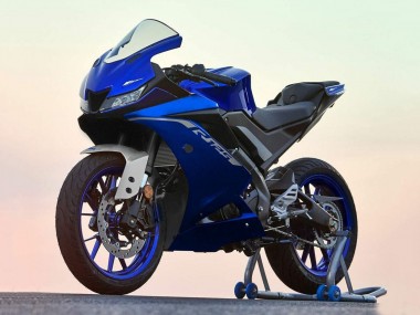 Best 2019-2024 Yamaha YZF R125 Motorcycle Fairings - Blue UK