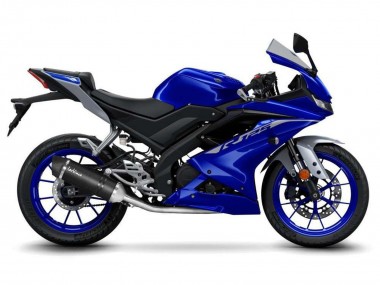 Best 2019-2024 Yamaha YZF R125 Motorcycle Fairings - Blue UK