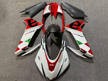 Best 2020-2024 Aprilia RS660 Motorcycle Fairings - White Red Black Carbon Fiber Green UK