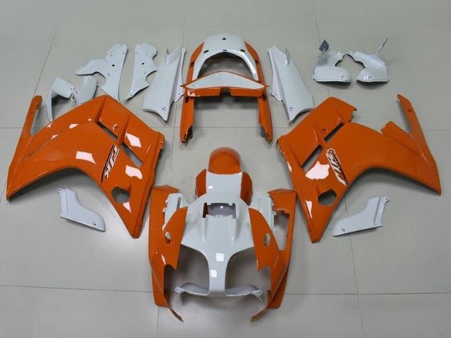 2013-2015 Yamaha FJR1300 Motorcycle Fairings - Orange White UK