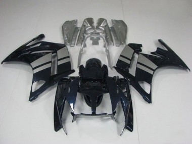 Best 2013-2015 Yamaha FJR1300 Motorcycle Fairings - Glossy Black Silver UK