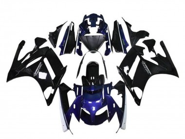 Best 2013-2015 Yamaha FJR1300 Motorcycle Fairings - Glossy Black Blue UK