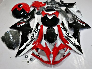 Best 2008-2016 Yamaha YZF 600 R6 Motorcycle Fairings - White Red Glossy Black Motul Michelin UK