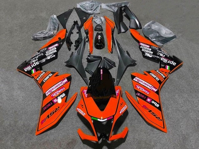 2009-2015 Aprilia RSV4 1000 Motorcycle Fairings - Red Black UK