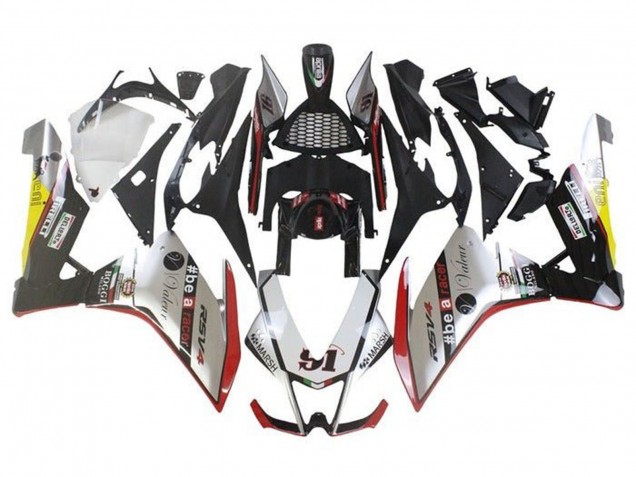 2009-2015 Aprilia RSV4 1000 Motorcycle Fairings - Silver Red Green Yellow Beacon UK