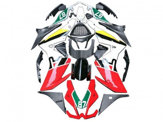 2009-2015 Aprilia RSV4 1000 Motorcycle Fairings - Red White Black Green Yellow 87 UK
