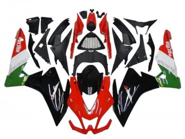 Best 2009-2015 Aprilia RSV4 1000 Motorcycle Fairings - Red Black Green White UK