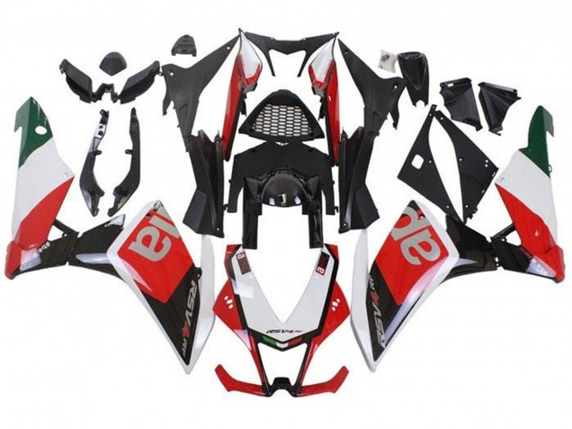 2009-2015 Aprilia RSV4 1000 Motorcycle Fairings - White Red Black Green UK
