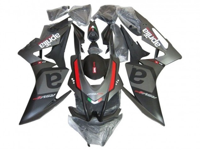 2016-2020 Aprilia RSV4 1000 Motorcycle Fairings - Matte Black Grey Red UK
