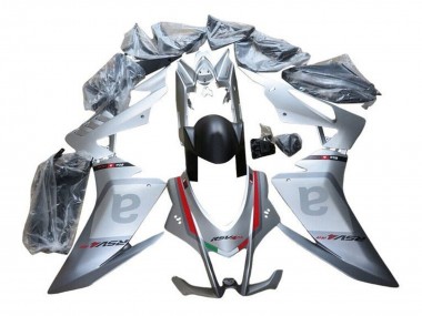 Best 2016-2020 Aprilia RSV4 1000 Motorcycle Fairings - Silver Grey Red Black UK