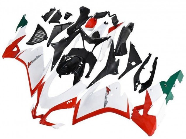 2016-2020 Aprilia RSV4 1000 Motorcycle Fairings - White Red Green Black UK