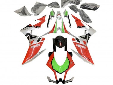Best 2016-2020 Aprilia RSV4 1000 Motorcycle Fairings - Red Silver Black Green UK