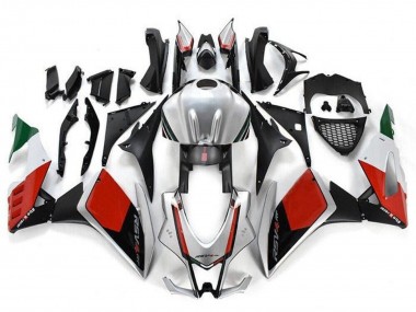 Best 2016-2020 Aprilia RSV4 1000 Motorcycle Fairing - Silver Red Black Green UK
