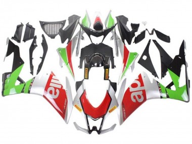 Best 2016-2020 Aprilia RSV4 1000 Motorcycle Fairings - Silver Red Black Green UK