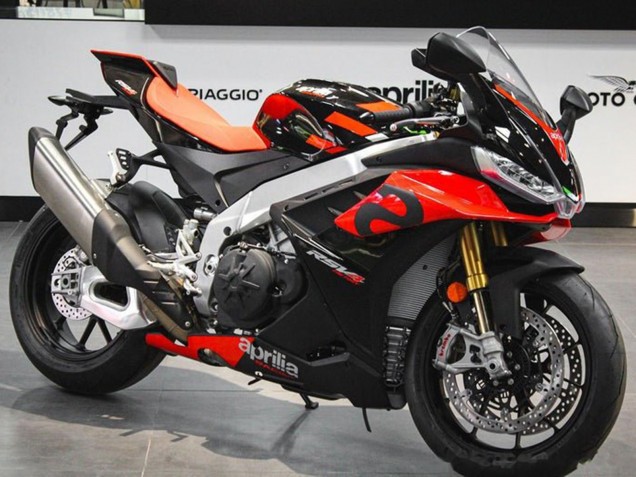 2021-2024 Aprilia RSV4 1100 Motorcycle Fairings - Red Black UK