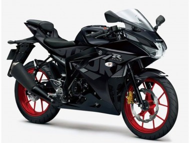 Best 2017-2025 Suzuki GSXR125 Motorcycle Fairings - Black UK