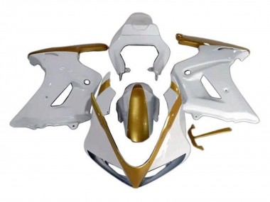 Best 2003-2013 Suzuki SV650 Motorcycle Fairings - White Gold UK