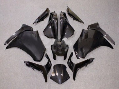 Best 2010-2014 Honda VFR 1200 Motorcycle Fairings - Black Carbon Fiber UK