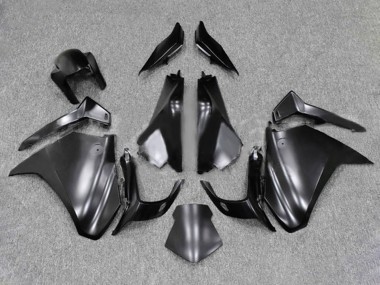 Best 2010-2014 Honda VFR 1200 Motorcycle Fairings - Matte Black Glossy Black UK